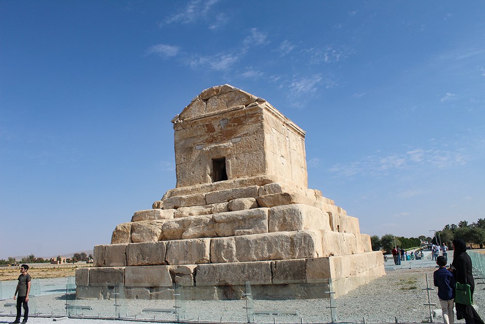 Tomb of Cyrus the Great at Pasargadae in the Shiraz travel guide