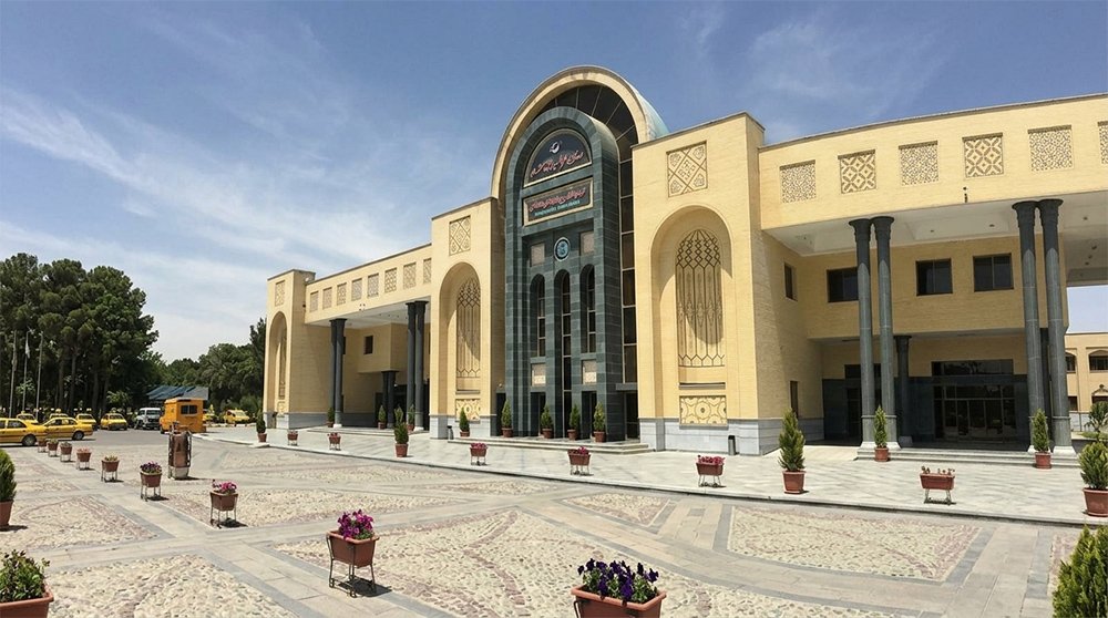Isfahan International Airport terminal building serving travelers arriving in the historic city of Iran
