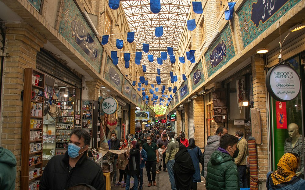 Tajrish bazaar north of Tehran