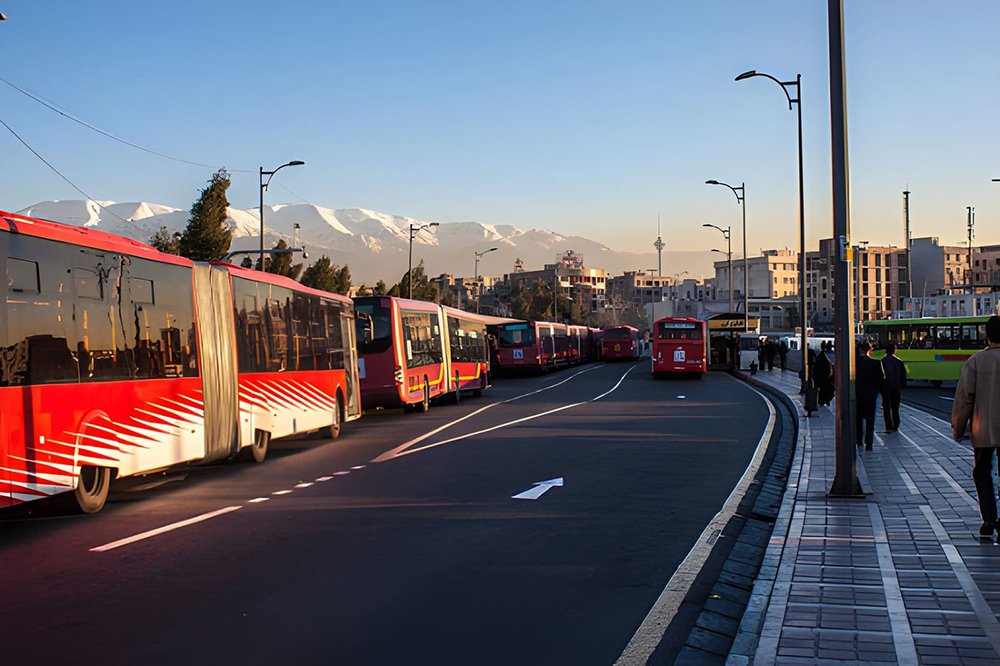 Tehran BRT bus system