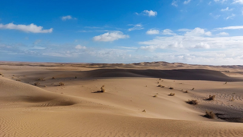 Desert travel during the best time to visit Iran